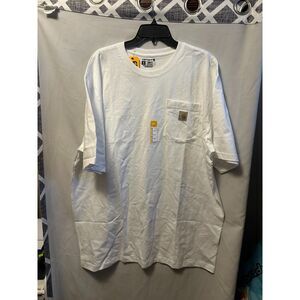 NWT Carhartt Loose Fit Heavyweight Short-Sleeve Pocket T- Shirt Size XL Tall